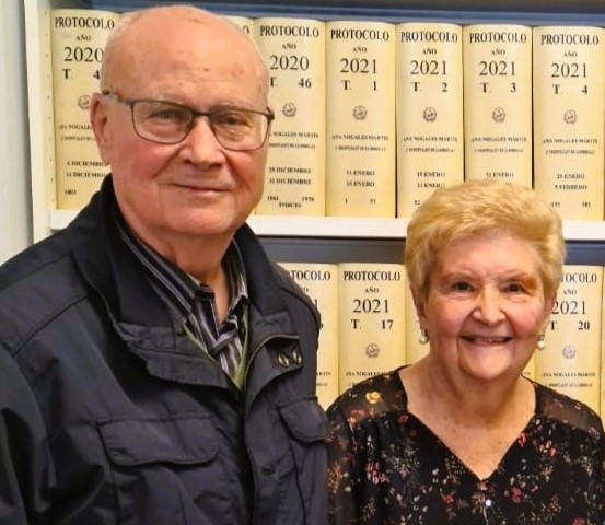  Gloria y Jose Maria, 81 y 80 años